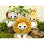 Mofusand Potato Tamagotchi Plush (Wani-nyan, Gray) - Image 2