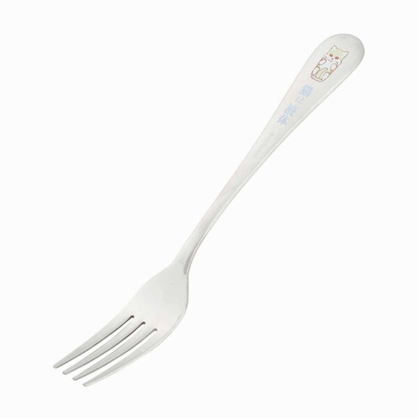 The product title "mofusand ディナーフォーク" translates to "mofusand Dinner Fork" in English