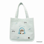 The product title "mofusand スクエアトート パステル(さめ)" translates to "mofusand Square Tote Pastel (Shark)" in English