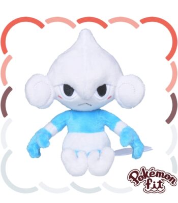 The product title translates to: "307 Plush Toy Pokémon Fit Asanan | Official Pokémon Center Online
