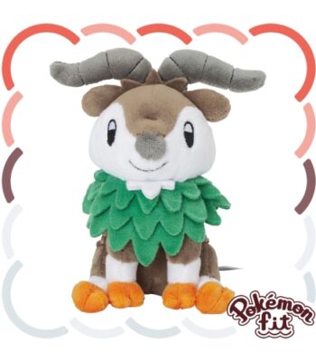 The product title translates to "672 Plush Toy Pokémon Fit Meekru | Official Pokémon Center Online