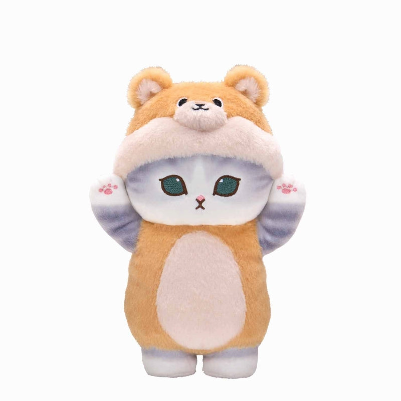 The product title translates to "Mofusand Kigurumi Cat Plush Toy SS (Bear)" in English
