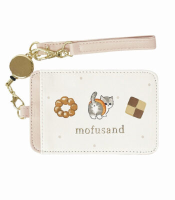 The product title translates to "Mofusand Single Pass Case (Dot Sweets)" in English