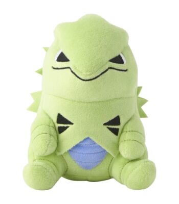 The product title translates to "Pokémon Dolls Tyranitar | Official Pokémon Center Online