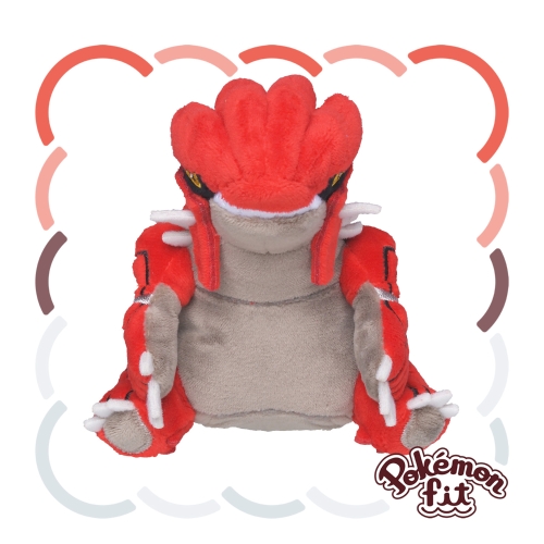 The translated product title in English is: "383 Plush Toy Pokémon Fit Groudon | Official Pokémon Center Online