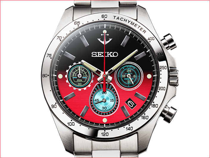 gallery_01_l Space Battleship Yamato 50th Anniversary Seiko Collaboration Watch M - Image 1