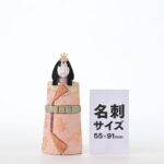 Standing Hina Dolls with Gold High Round Base (ひな人形) - Image 10