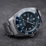 HYAKUICHI (101) 1.5 inches (38 mm) 20 ATM Water Resistant [Deep Aqua] - Image 4