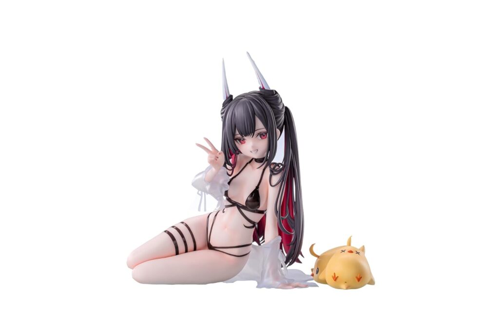Anigame Azur Lane Hatsuki Love Pattern Version. Total Height Approximately 7.1 inches (180 mm) (not including base), PVC, ABS, 1/6 Scale Fully Painted Figure
