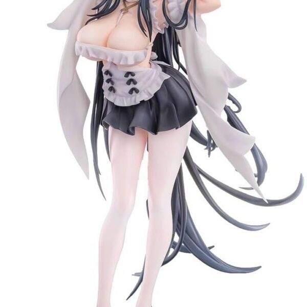 The product title in English is: "AniGame Azur Lane Indomitable Kedaruimaid Sama Ver. 1/6 Scale PVC & ABS Painted Complete Figure