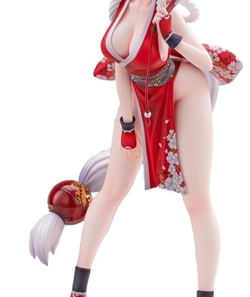 The product title in English is: "The King of Fighters 14 Mai Shiranui 1/6 Scale PVC & ABS Painted Complete Figure