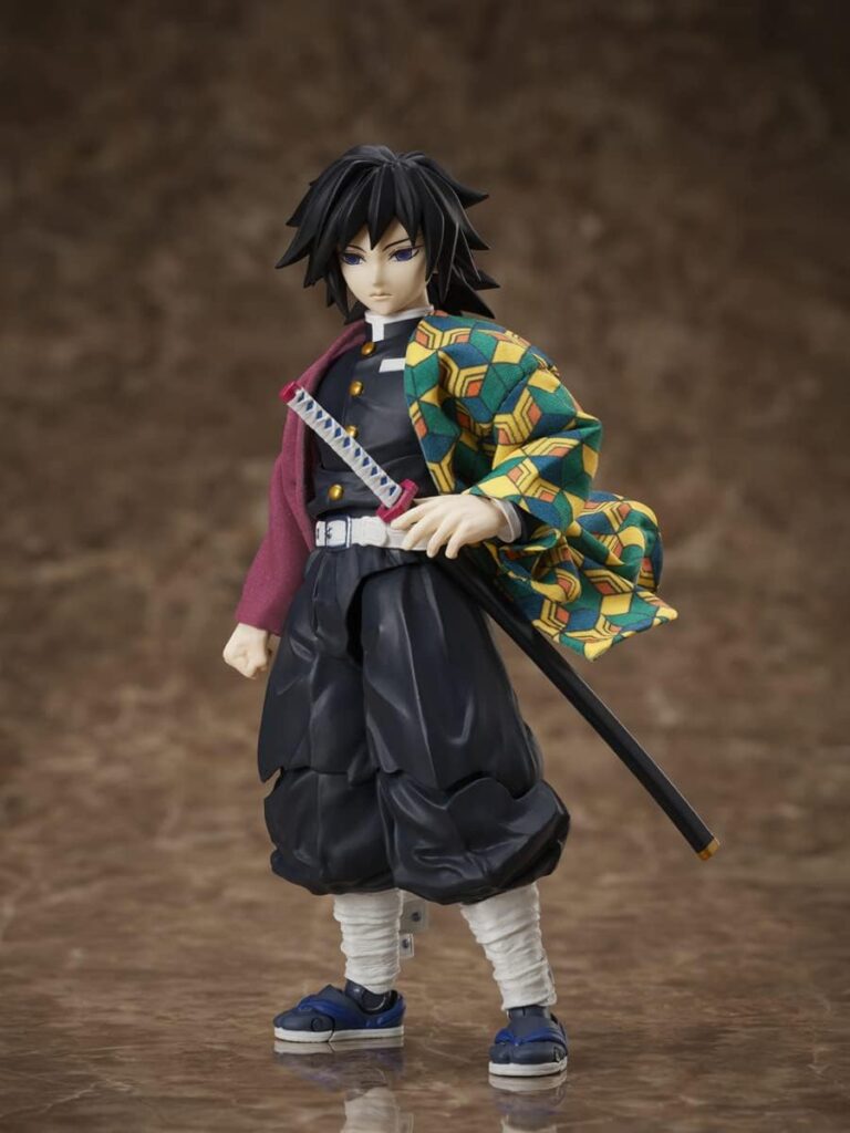 The product title translated into English is: "Aniplex Demon Blade Buzmod Yoshiyoshi Tomioka 1/12 Scale Action Figure