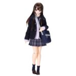The product title translated into English is: "Azone International Waharukina School Uniform Collection Yui 1/6 Scale Approx. 9.8 inches (248 mm) Painted Action Doll