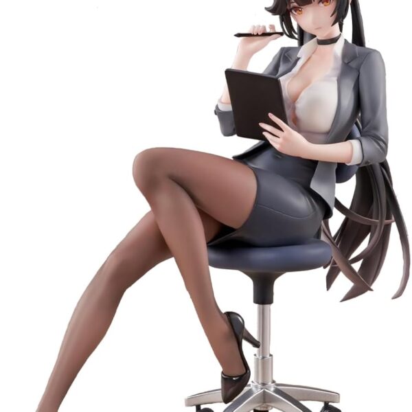The product title translates to: "AniGame Azur Lane Kaohsiung Takao 1/6 Scale PVC & ABS Pre-Painted Complete Figure
