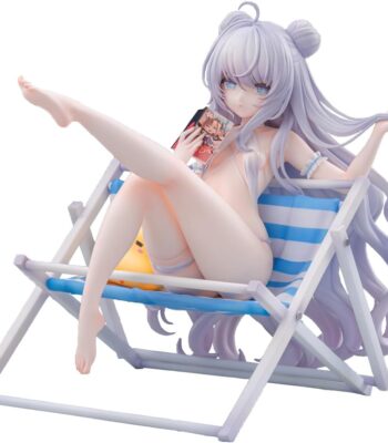 The product title translates to: "AniGame 'Azur Lane' Le Marang Hideout Marcodi Ver. 1/6 Scale PVC & ABS Painted Complete Figure