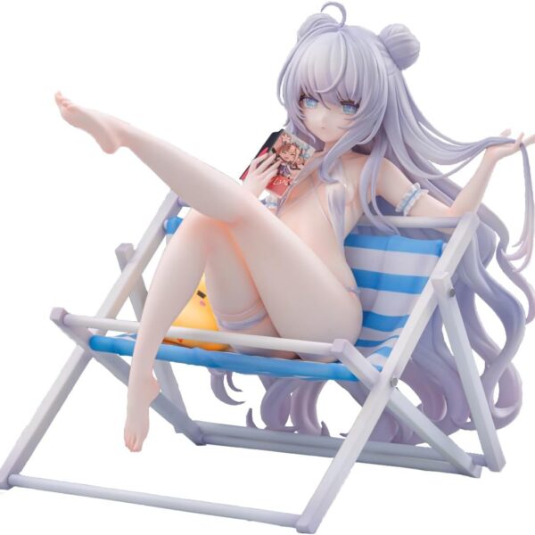 The product title translates to: "AniGame 'Azur Lane' Le Marang Hideout Marcodi Ver. 1/6 Scale PVC & ABS Painted Complete Figure