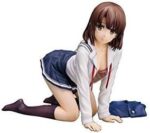 The product title translates to: "Aniplex Saekano: How to Raise a Boring Girlfriend Megumi Kato 1/7 Scale Figure Completely Made to Order Purchase Bonus 3DCG Included