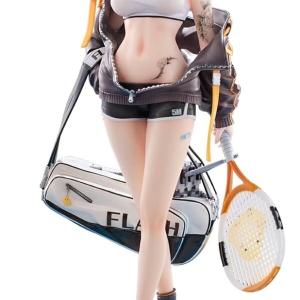 The product title translates to: "Azur Lane Baltimore Black Ace Version, 1/7 Scale, PVC & ABS Pre-painted Complete Figure