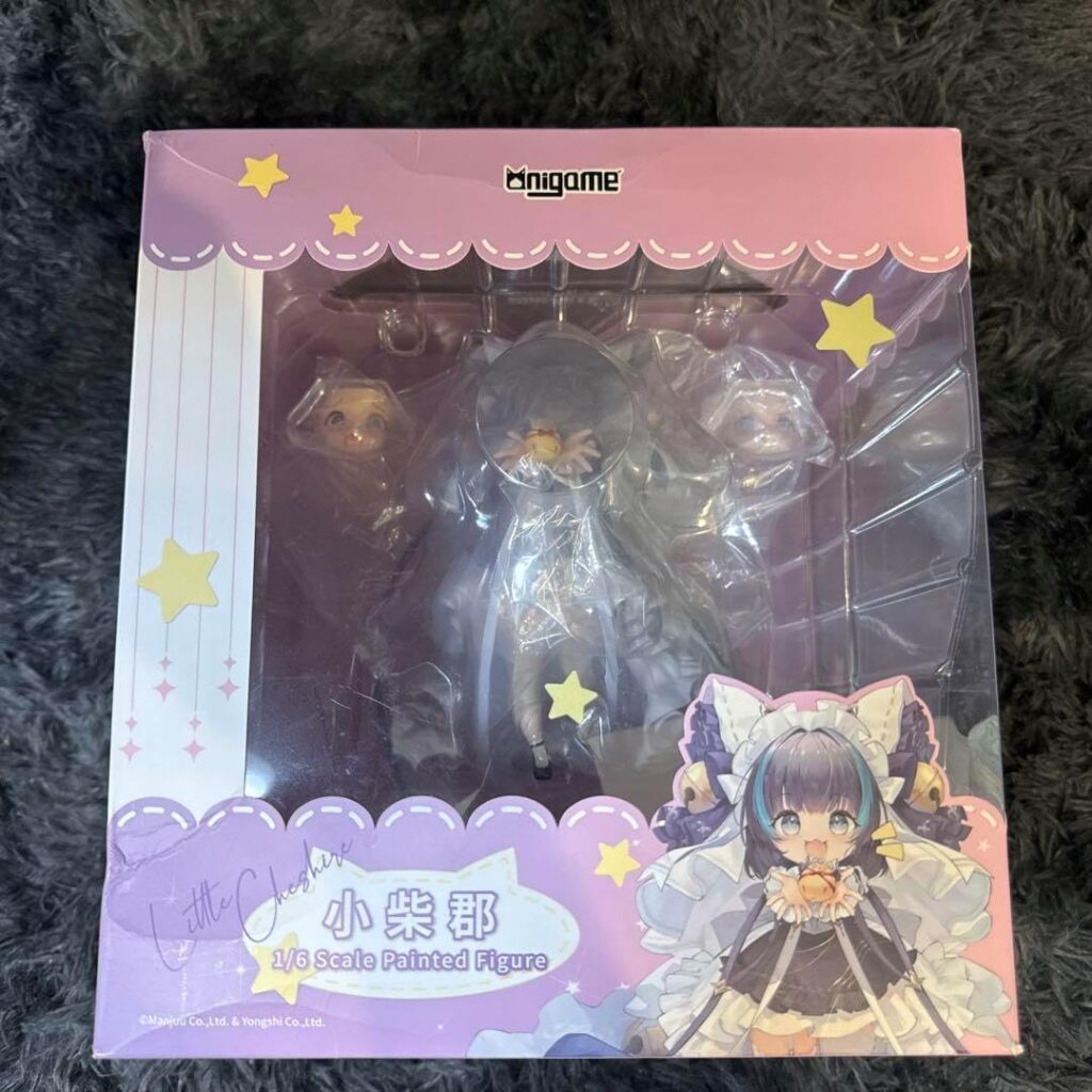 The product title translates to "Azure Lane Little Cheshire 1/6 Complete Figure AniGame