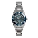 The product title translates to: "HYAKUICHI 101 No.16N Hyakuichi 1.5 inches (38 mm) 20 ATM Water Resistant Automatic Diver Watch Ceramic Bezel Non-Date Mechanical Wristwatch...