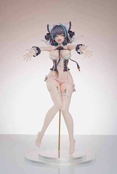 The translated product title is: "Azur Lane Cheshire Dakimakura Cover Illustration Version 1/6 Complete Figure