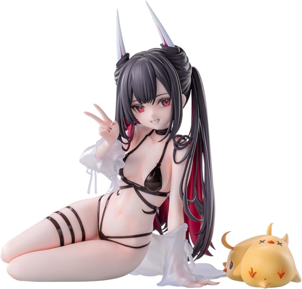 The translated product title is: "Azur Lane Hatsuki Koikatsu Version 1/6 Scale PVC & ABS Painted Complete Figure