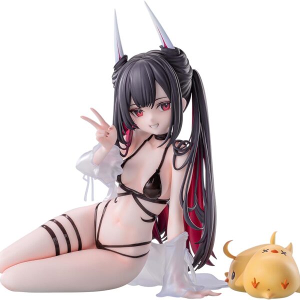 The translated product title is: "Azur Lane Hatsuki Koikatsu Version 1/6 Scale PVC & ABS Painted Complete Figure