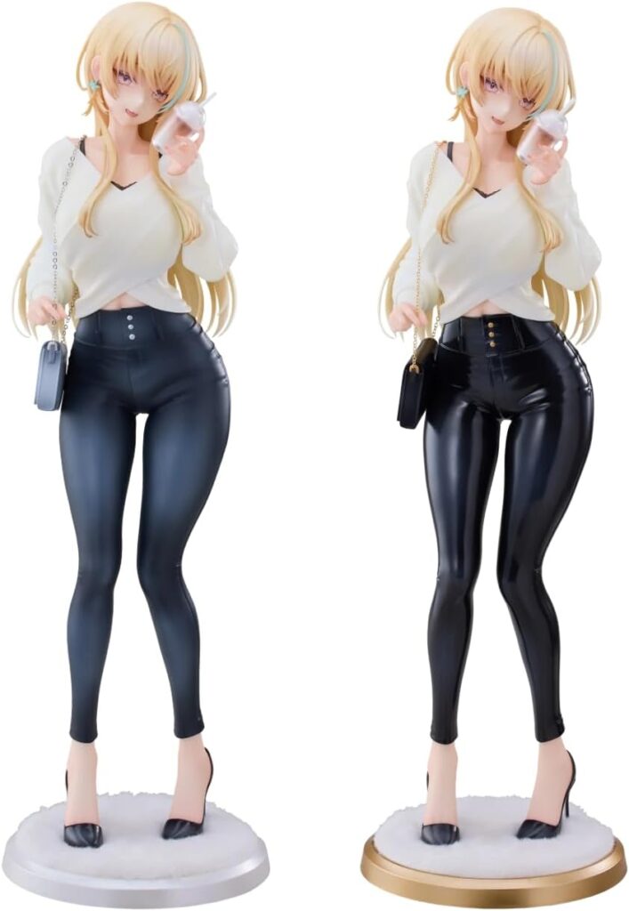 The translated product title is: "Mr. Fujiko's Original Illustration 'Koi ga Kubo Aoi 2-Body Set Version' 1/4 Scale PVC & ABS Finished Painted Figure