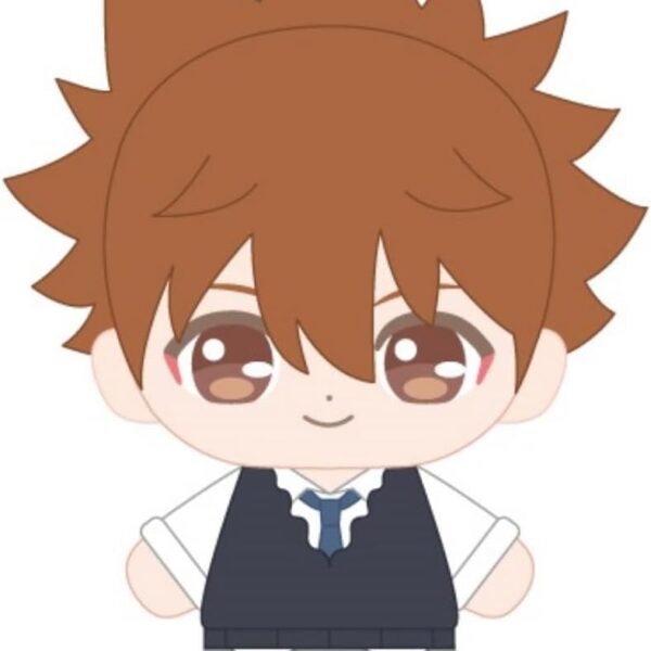 The translated product title in English is: "Bandai Namco Nui Tutor Hitman Reborn! Purinu Tsunukichi Sawada 2593465 Main Unit Size (H x W x D): Approx. 5.7 x 4.3 x 2.2 inches...