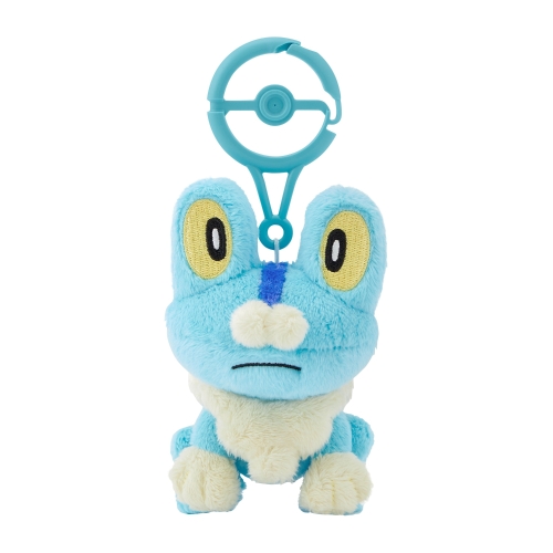 The product title translates to: "Mascot with Carabiner, Keromatsu | Official Pokémon Center Online