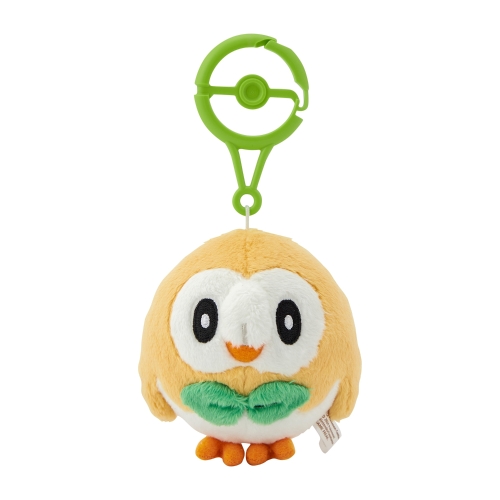 The product title translates to "Mascot with Carabiner - Mokuro | [Official] Pokémon Center Online